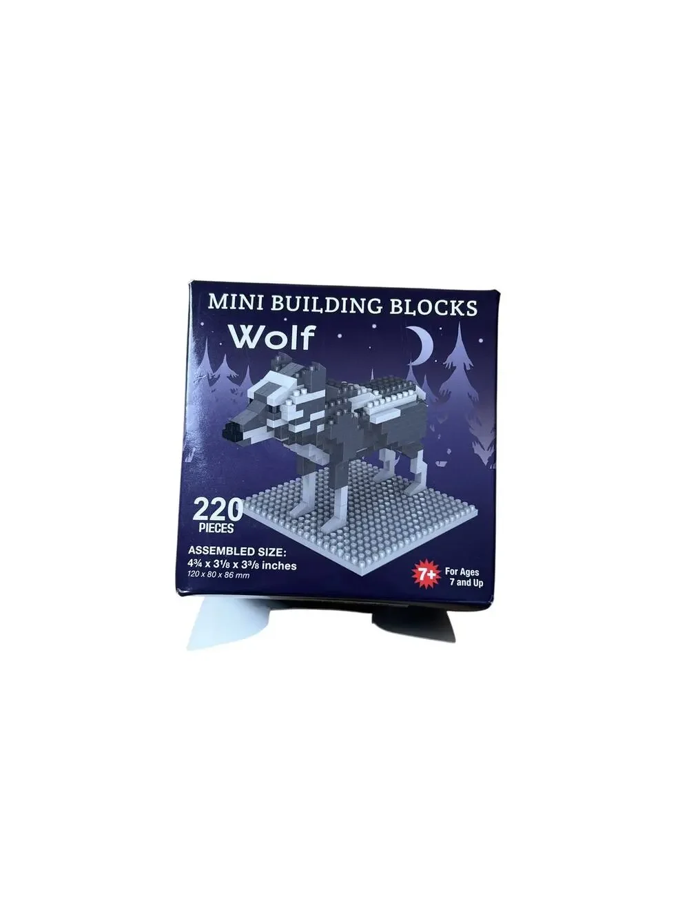 Impact Wolf Mini Building Blocks Brick Tile 220 Pcs Gray 7+ Plastic Toy